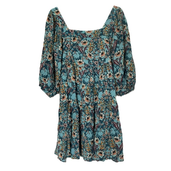⭐️HPx2⭐️ Maurices babydoll flowy boho dress floral size small, size large - Picture 1 of 5